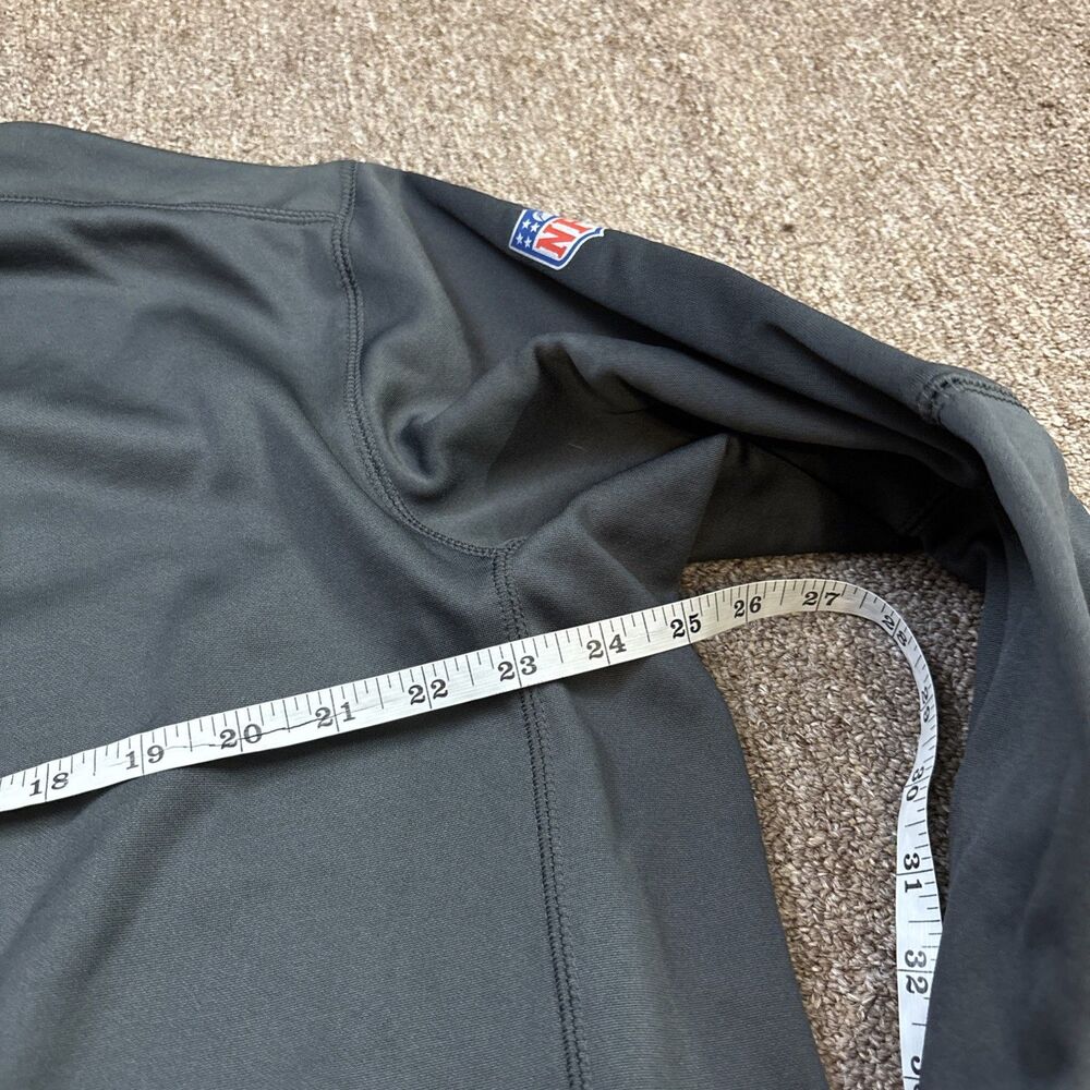 Miami Dolphins x Nike Dri-Fit Team Issued Pullover Hoodie Gray • XL - Picture 3 of 9